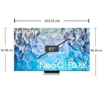 SAMSUNG TV 65QN900B Neo QLED (65", 8K, Smart, 2022) QA65QN900BKXXT