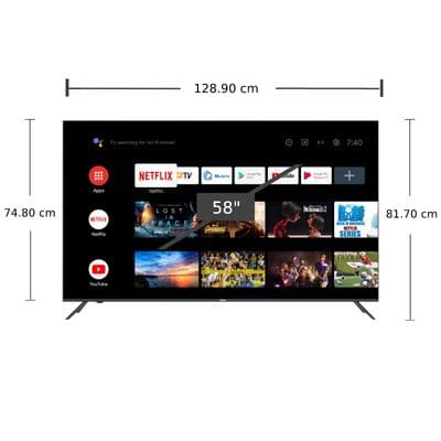 HAIER TV LED UHD (58",4K, Android) H58K66UG