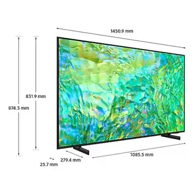 SAMSUNG TV 65CU8100 Crystal UHD LED (65", 4K, Smart, 2023) UA65CU8100KXXT