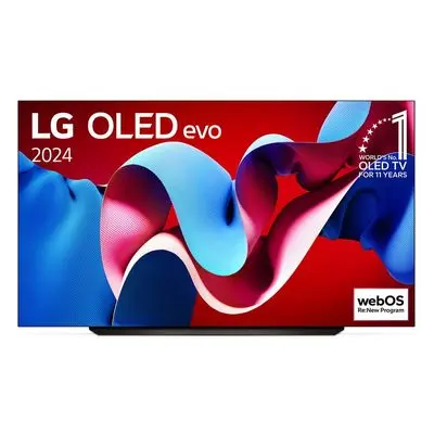 LG ทีวี 83C4 สมาร์ททีวี 83 นิ้ว 4K UHD OLED รุ่น OLED83C4PSA.ATM ปี 2024