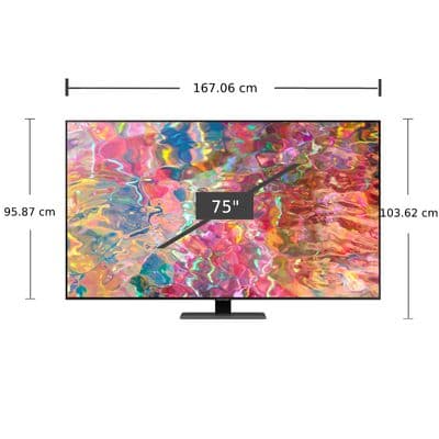 SAMSUNG TV 75Q80B UHD QLED (75", 4K, Smart, 2022) QA75Q80BAKXXT