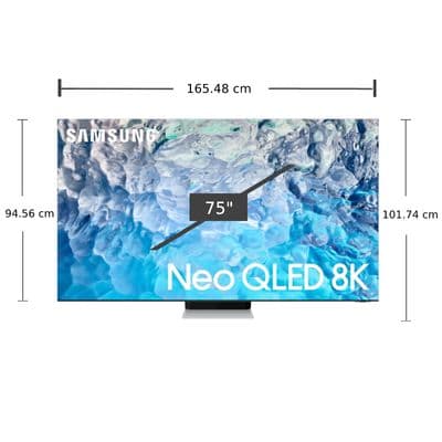 SAMSUNG ทีวี 75QN900B Neo QLED (75", 8K, Smart, ปี 2022) รุ่น QA75QN900BKXXT