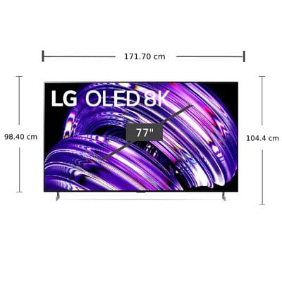 LG ทีวี 77Z2 OLED (77", 8K, Smart, ปี 2022) รุ่น OLED77Z2PSA.ATM
