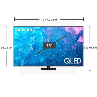 SAMSUNG TV 75Q70C UHD QLED (75", 4K, Smart, 2023) QA75Q70CAKXXT
