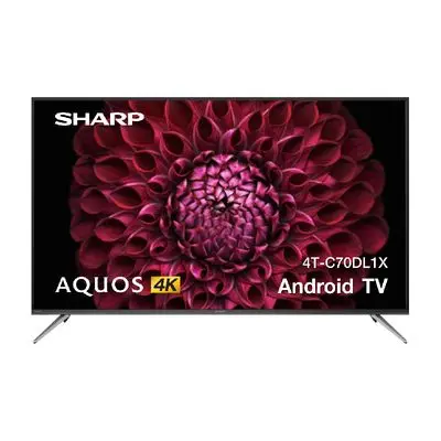 SHARP ทีวี UHD LED (70", 4K, Android, ปี 2023) รุ่น 4T-C70DL1X