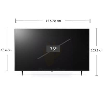 LG TV 75UR90 UHD LED (75", 4K, Smart, 2023) 75UR9050PSK.ATM