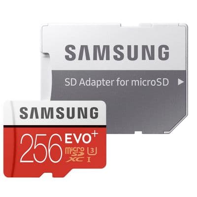 SAMSUNG Micro SD Card (256GB) EVO PLUS