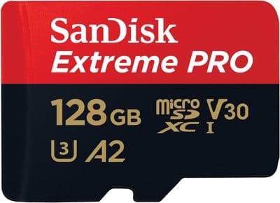 SANDISK Micro SDXC Card (128GB) SDSQXCY_128G_GN6MA