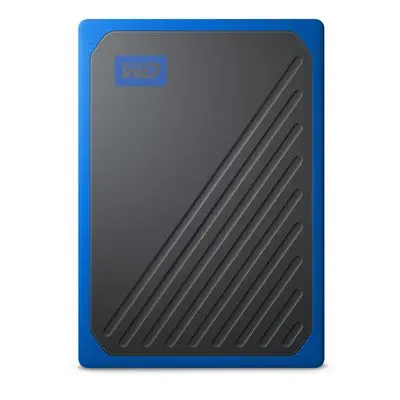 WD External Hard Drive My Passport Go (500 GB, Blue) WDBMCG5000ABT-WESN