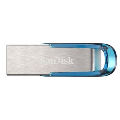 SANDISK แฟลชไดรฟ์ ( 32GB,สีฟ้า) รุ่น Ultra Flair