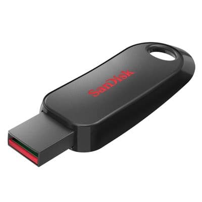 SANDISK Flash Drive (128GB, Black) SDCZ62_128G_G35 BK