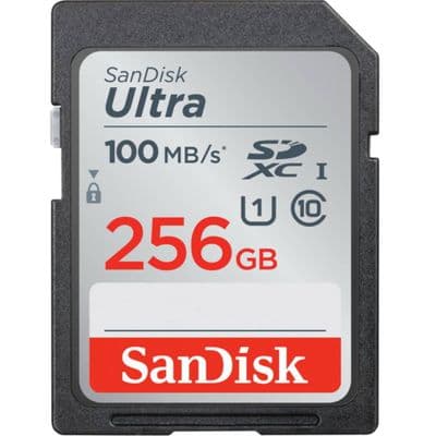 SANDISK เมมโมรี่การ์ด (256 GB)  รุ่น SDSDUNR-128G-GN6IN