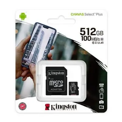 Micro SD Card (512GB) Canvas Select Plus