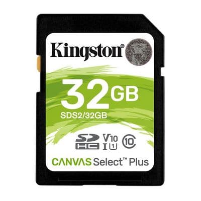 KINGSTON SDHC Card (32GB) Canvas Select Plus SDS2