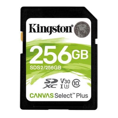 KINGSTON SDXC Card (256GB) Canvas Select Plus SDS2