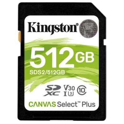 KINGSTON SDXC Card (512 GB) SDS2/512GB
