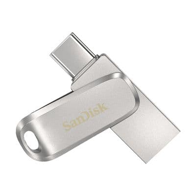 SANDISK แฟลชไดรฟ์  (128 GB) รุ่น Ultra Dual Drive Luxe USB Type-C
