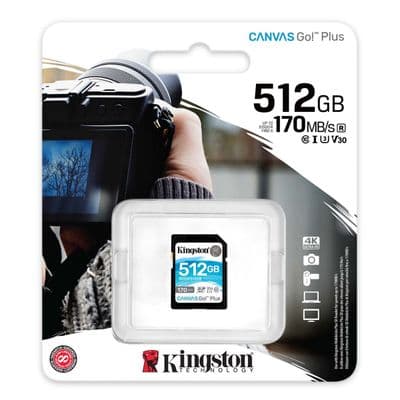 KINGSTON SDXC CARD (512 GB) SDG3/512GB