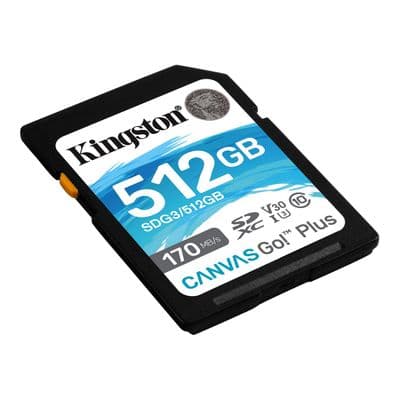 KINGSTON เมมโมรี่การ์ด (512 GB) รุ่น SDG3/512GB
