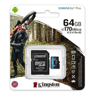 Micro SDXC Card (64 GB) Canvas Go Plus