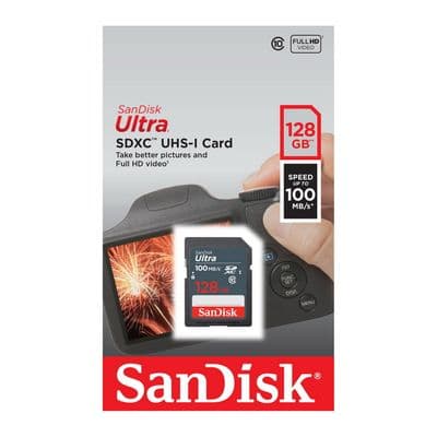 SANDISK เมมโมรี่การ์ด (128 GB) รุ่น SDSDUNR-128G-GN3IN