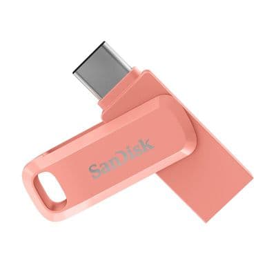 SANDISK Flash Drive (128 GB,Pink) Ultra Dual Drive Go