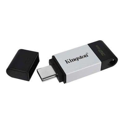 KINGSTON Flash Drive (32GB, Black)  DataTraveler 80 USB