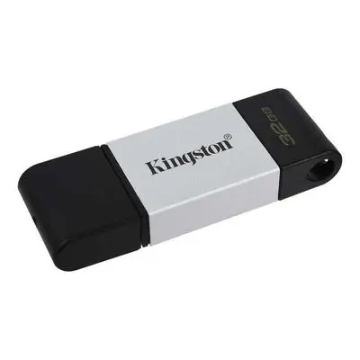 KINGSTON แฟลชไดรฟ์  (32GB, สี Black) รุ่น DataTraveler 80 USB
