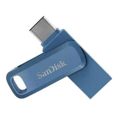 SANDISK แฟลชไดรฟ์ Ultra Dual Drive Go USB Type-C (256 GB, สี Navy Blue) รุ่น SDDDC3-256G-G46NB