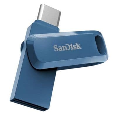 SANDISK แฟลชไดรฟ์ Ultra Dual Drive Go USB Type-C (256 GB, สี Navy Blue) รุ่น SDDDC3-256G-G46NB