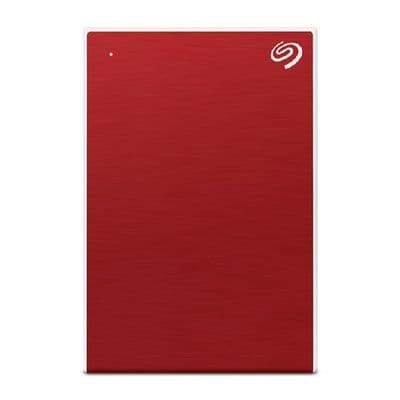 SEAGATE External Hard Drive One Touch With Password (2 TB,Red) STKY2000403