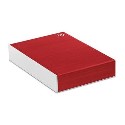 SEAGATE External Hard Drive One Touch With Password (2 TB,Red) STKY2000403