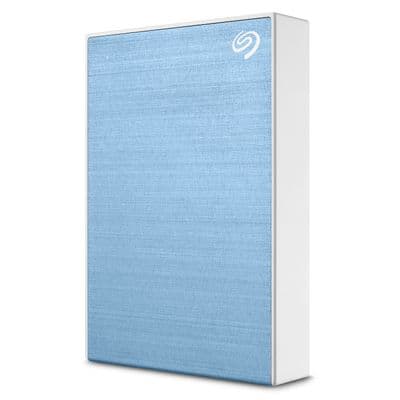 SEAGATE External Hard Drive One Touch With Password (4 TB,Light Blue) STKZ4000402
