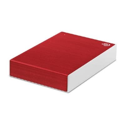 SEAGATE External Hard Drive One Touch With Password (4 TB,Red) STKZ4000403