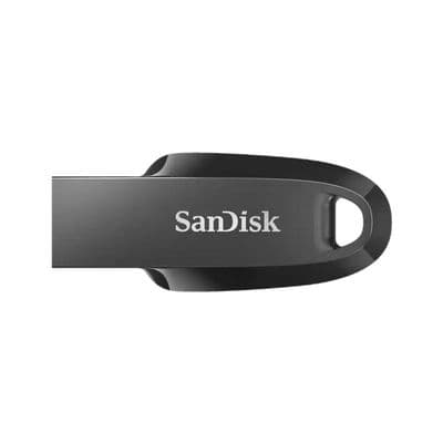 SANDISK Ultra Curve 3.2 แฟลชไดรฟ์ (256GB,สีดำ) รุ่น SDCZ550-256G-G46