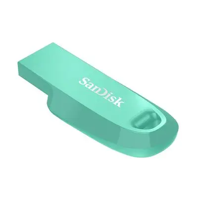 SANDISK Ultra Curve 3.2 Flash Drive (32GB,Green) SDCZ550-032G-G46G