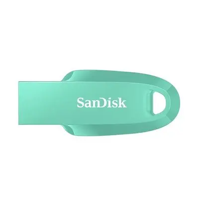 SANDISK Ultra Curve 3.2 แฟลชไดรฟ์ (32GB,สีเขียว) รุ่น SDCZ550-032G-G46G