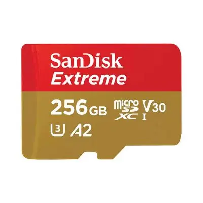 SANDISK Extreme Micro SDXC (256 GB) SDSQXAV-256G-GN6MN