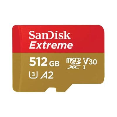 Extreme Micro SDXC (512 GB) SDSQXAV-512G-GN6MN