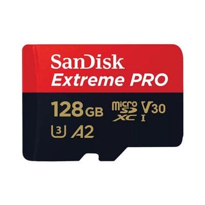 SANDISK Extreme Pro เมมโมรี่การ์ด (128 GB) รุ่น SDSQXCD-128G-GN6MA