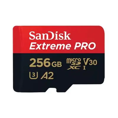 Extreme Pro Micro SDXC Card (256 GB) SDSQXCD-256G-GN6MA
