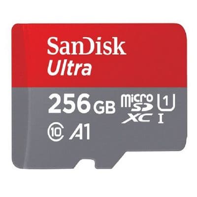 SANDISK Ultra Micro SDXC Card (256 GB) SDSQUAC-256G-GN6MN