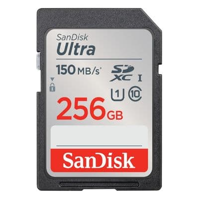 SANDISK Ultra SDXC Card (256 GB) SDSDUNC-256G-GN6IN