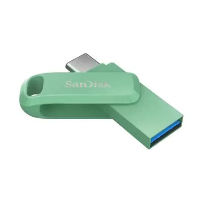 SANDISK Ultra Dual Drive Go USB Type-C Flash Drive (256GB, Absinthe Green) SDDDC3-256G-G46AG