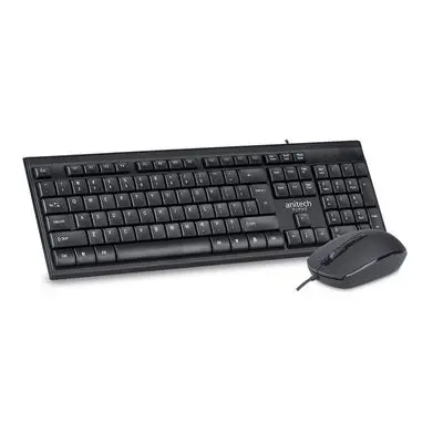 ANITECH Keyboard + Mouse (Black) PA805