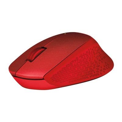 LOGITECH Wireless Mouse (Red) M331 Silent Plus