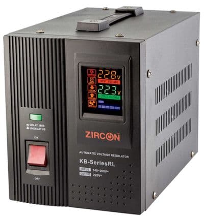 ZIRCON เครื่องควบคุมแรงดันไฟฟ้า รุ่น KB-SERIES RL-1000VA