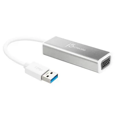 USB 3.0 to VGA Connector (Silver) JUA315
