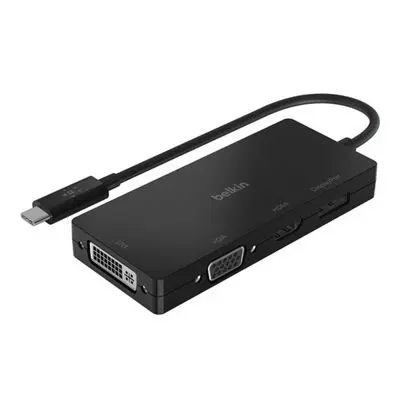 อะแดปเตอร์มัลติพอร์ต USB-C (สีดำ) รุ่น AVC003BTBK