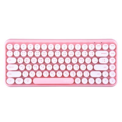 MOFII Wireless Keyboard (Pink) Waffle